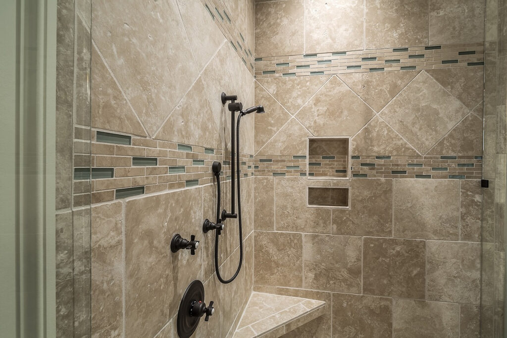 Mosaic Shower Tile in Las Vegas, NV.